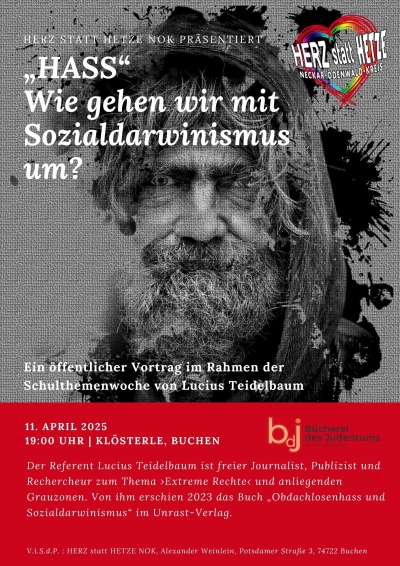 Hass! Wie gehen wir mit Sozialdarwinismus um? - Vortrag von Lucius Teidelbaum